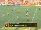 Sheffield United - Liverpool 26-12-1993 Premier League