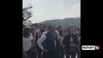 Report TV - Protesta e të rinjve të FRPD dhe LRI në Surrel