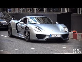 First Porsche 918 Spyder in London