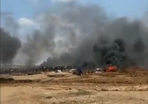 Fatalities Reported as Thousands Protest at Gaza Border Ahead of US Embassy Opening in Jerusalem