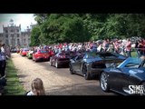 Wilton Supercar Parade - F1, Veyron, Enzo, Gumpert, F40, Amazing!