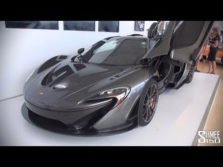 McLaren P1 - Customised by MSO including Gold Engine Bay