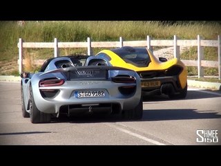 LaFerrari vs McLaren P1 vs Porsche 918 - Group Review Round-up