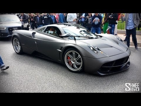 Horacio Pagani Driving a Huayra in Monaco
