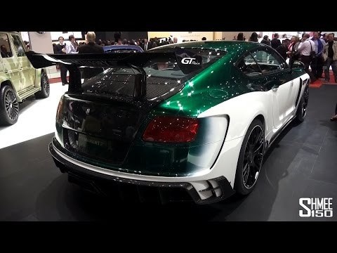 FIRST LOOK: Mansory GT Race 1000hp Bentley Continental - Geneva 2015