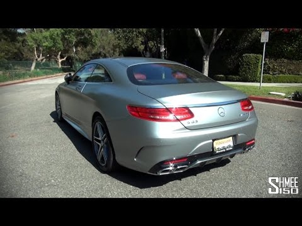 Mercedes S63 AMG Coupe Edition 1 - Exterior Tour and Sounds