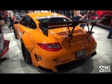 Liberty Walk Porsche 997 Turbo - Widebody Conversion at SEMA 2014