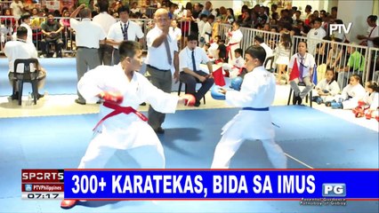 Скачать видео: SPORTS BALITA: 300+ karatekas, bida sa Imus