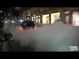 Sloane Street Burnouts - Mercedes C63 AMG Estate
