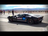 2000hp Twin Turbo Ford GT - Burnouts and Drag Races