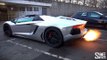 Aventador Shooting Flames - IPE Exhaust and Onboard Flame-Cam