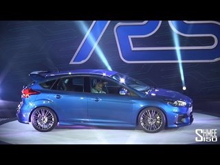 WORLD PREMIERE: Ford Focus RS 2016 - Ken Block on Stage