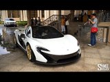 McLaren P1 with Gold MSO Parts - Race Mode and Drive in e-Mode