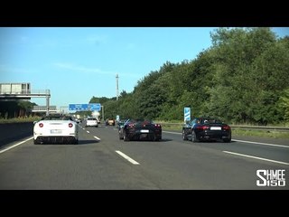 Germanys Supercars Rallye 2015 Pre-Run - P1, CCXR and more