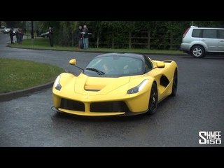 Video herunterladen: LaFerrari, 918 Spyder, Zonda S, 288 GTO, Miura - Supercar Sunday Departures