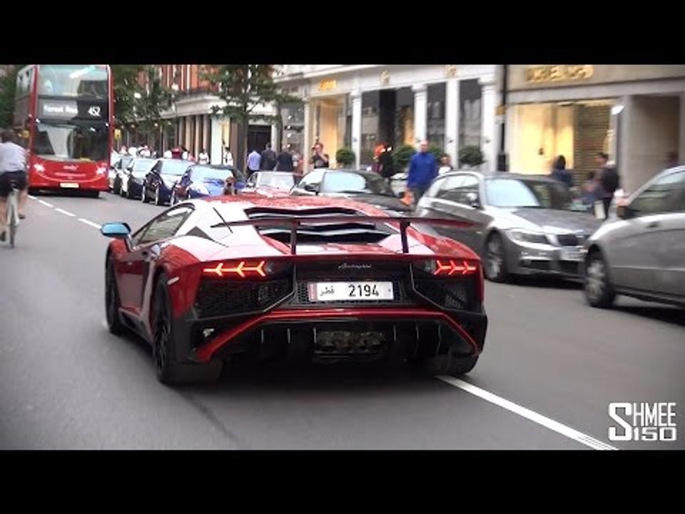 Lamborghini Aventador SV LP750-4 - Cruising in London