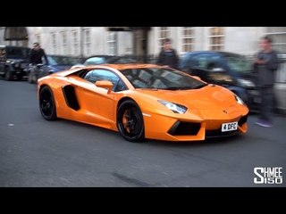 Lamborghini Aventador in Rare 'Arancio Atlas' Orange