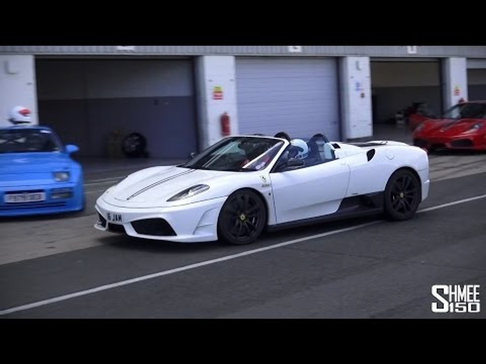 Jay Kay's Ferrari 430 Scuderia 16M (Jamiroquai) - Flybys at Silverstone
