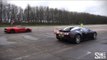 DRAG RACE: LaFerrari vs Bugatti Veyron - Vmax Stealth