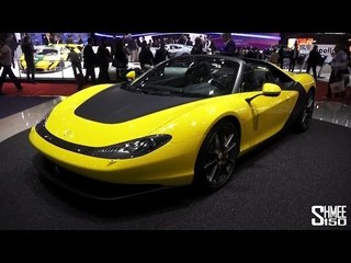 FIRST LOOK: $4m Pininfarina Sergio in Yellow - Geneva 2015