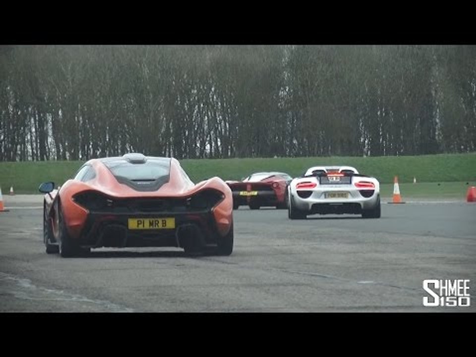 Hypercar Parade - LaFerrari, P1, 918, Veyron, Agera, Enzo, CCX, CCR - Vmax Stealth