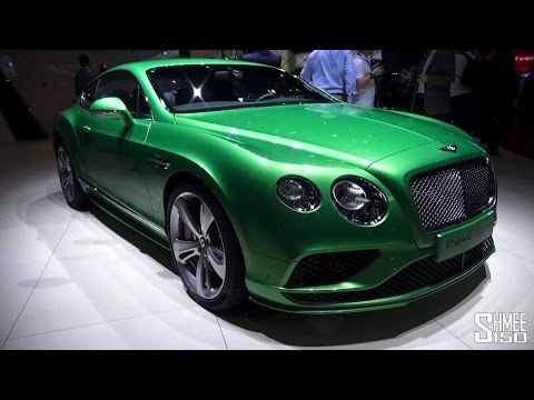 FIRST LOOK: Facelift Bentley Continental GT Speed - Geneva 2015