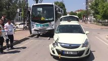 Yolcu Minibüsü ile Otomobil Çarpıştı: 3 Yaralı - Edirne