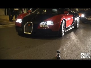 Funny Bugatti Veyron Combo in Monaco