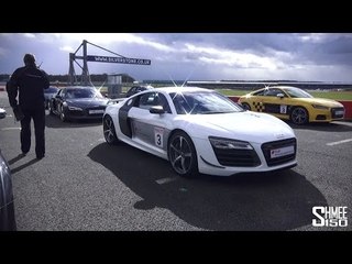 Audi R8 Plus, RS 5, TTS, S1 - Experience Centre Silverstone