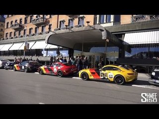 Team German World Champs 3x AMG GT S - Gumball 3000 2015