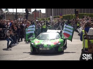 Driving the 2015 Gumball 3000 Start Line - McLaren 650S Spider