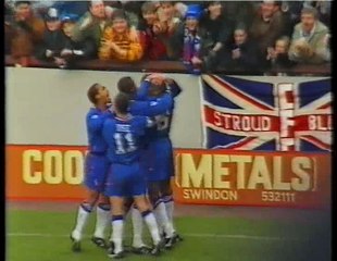 Swindon Town - Chelsea 01-01-1994 Premier League