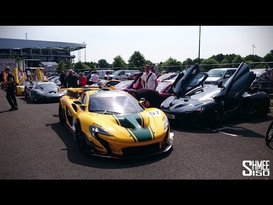 Ultimate McLaren Parade - P1 GTR, 4x P1, 5x Le Mans Racing F1 GTRs