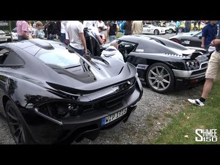 Germanys Supercars Rallye - CCXR, P1, Onboard 12C, F-Type, SLS