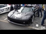 Onboard Koenigsegg CCXR from PACE at Germanys Supercars Rallye