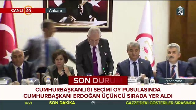 YSK Başkanı duyurdu... Sıralamalar belli oldu