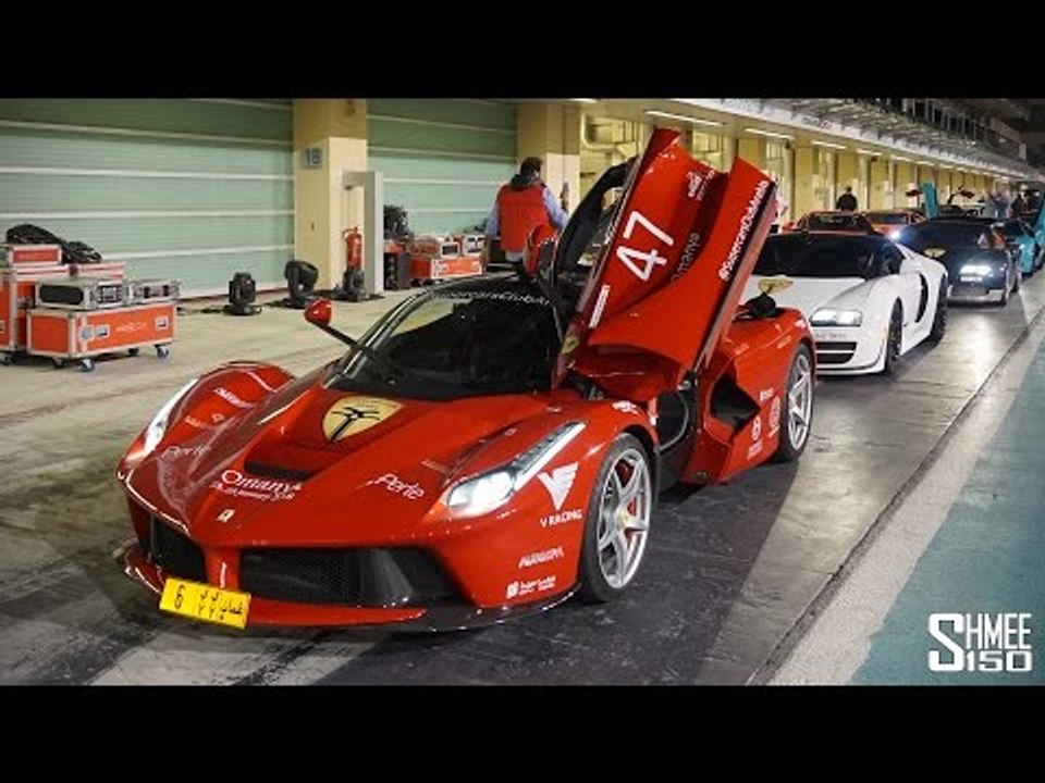 Omanya at Yas Marina - LaFerrari, Veyrons, Supe...