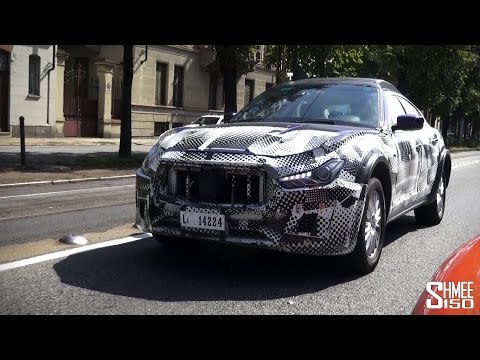 SPYSHOT: Maserati Levante SUV Prototype from GT3 RS