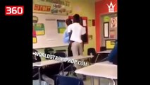 Njëri prej nxënësve nuk po respektonte orën e mësimit, shikoni dënimin ektrem që i jep mësuesi (360video)