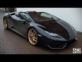This Lamborghini Huracan Spyder has an EPIC Race Exhaust!