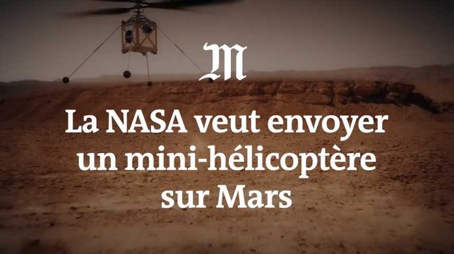 La NASA va envoyer un hélicoptère miniature sur Mars