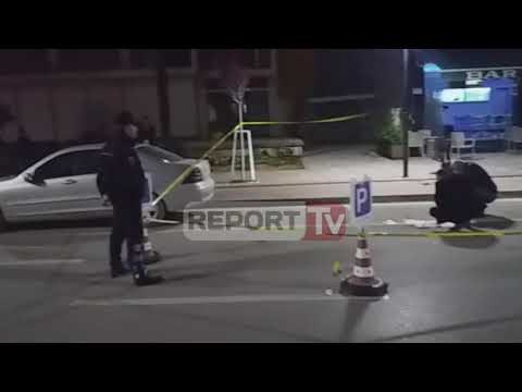 Report TV - Të shtëna armësh në një pikë bastesh në Fier, një person mbetet i plagosur