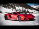 SNOW DRIFTS in the Lamborghini Aventador S!
