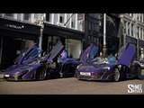 Purple McLarens - P1 Carbon Series and 675LT Spider