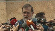 Rajoy ofrece entendimiento a Torra pero le avisa que hará que cumpla la ley