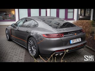 Picking Up a New Porsche Panamera 4S Diesel