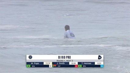 Les meilleurs moments de la série de J. Smith, M. Pupo et T. Hermes (Oi Rio Pro) - Adrénaline - Surf
