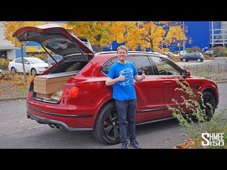 How Much IKEA Flatpack Fits in a Bentayga? | VLOG