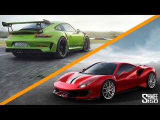 488 Pista vs GT3 RS vs Aventador SVJ | GENEVA MOTORSHOW