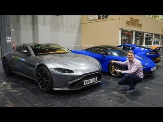 First Ride in the New Aston Martin Vantage! | VLOG